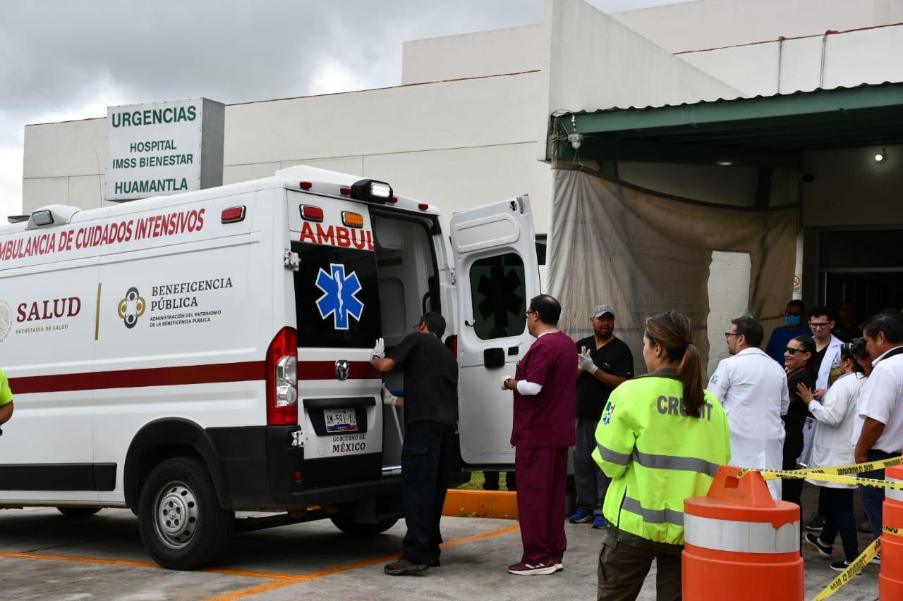 Atendió Sector Salud oportunamente a ocho lesionados durante la Huamantlada 2025